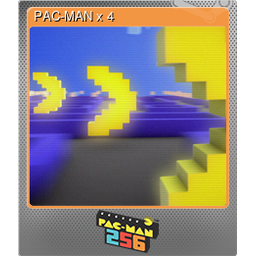 PAC-MAN x 4 (Foil)
