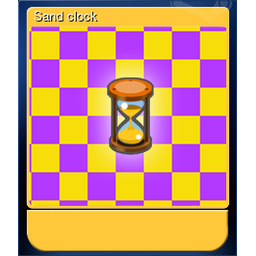 Sand clock