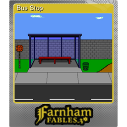 Bus Stop (Foil Trading Card)