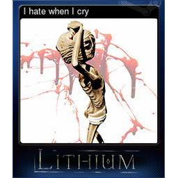 I hate when I cry