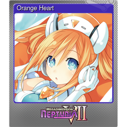 Orange Heart (Foil)