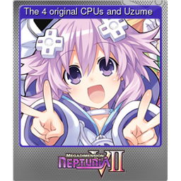 The 4 original CPUs and Uzume (Foil)