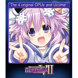 The 4 original CPUs and Uzume