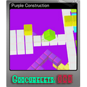 Purple Construction (Foil)