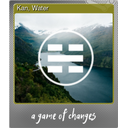 Kan, Water (Foil)