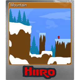 Mountain (Foil Trading Card)