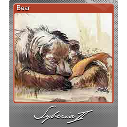 Bear (Foil Trading Card)