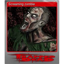 Screaming zombie (Foil)
