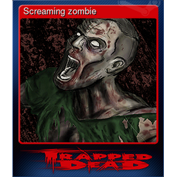 Screaming zombie