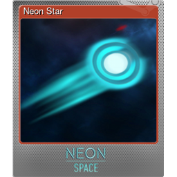 Neon Star (Foil Trading Card)