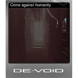 Crime against humanity (Foil)