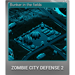 Bunker in the fields (Foil)