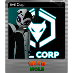Evil Corp (Foil Trading Card)