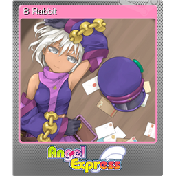 B Rabbit (Foil Trading Card)