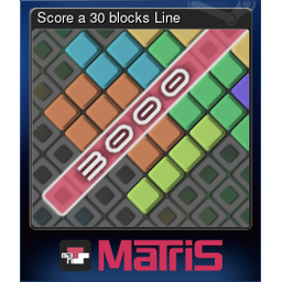 Score a 30 blocks Line