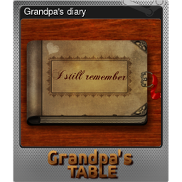Grandpas diary (Foil)