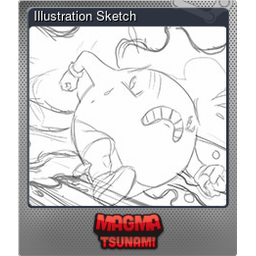 Illustration Sketch (Foil Trading Card)