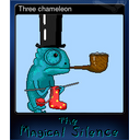 Three chameleon
