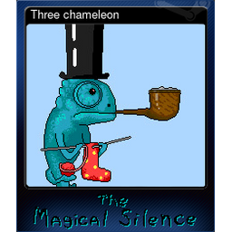 Three chameleon