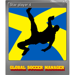 Star player 4 (Foil Trading Card)