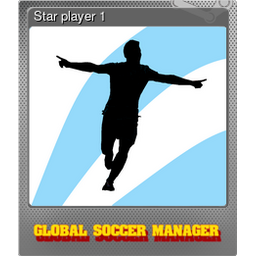 Star player 1 (Foil Trading Card)