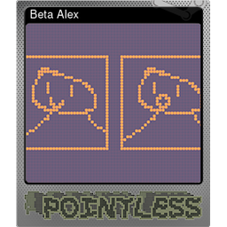 Beta Alex (Foil Trading Card)