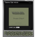 Game Gal micro (Foil Trading Card)