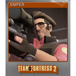 SNIPER (Foil Trading Card)