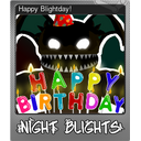 Happy Blightday! (Foil)