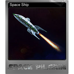 Space Ship (Foil Trading Card)