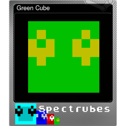 Green Cube (Foil)