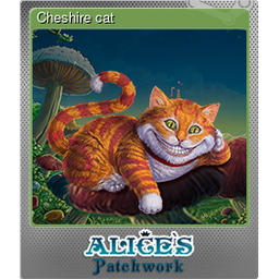 Cheshire cat (Foil Trading Card)