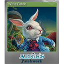 White Rabbit (Foil Trading Card)