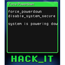 Force Powerdown