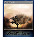 Beautiful Sunset (Trading Card)