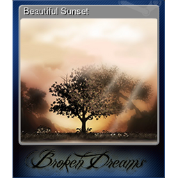 Beautiful Sunset (Trading Card)