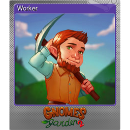 Worker (Foil Trading Card)