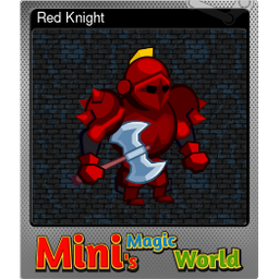 Red Knight (Foil Trading Card)