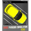Yellow Car (Foil)