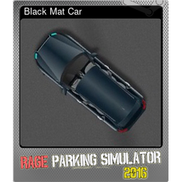 Black Mat Car (Foil)