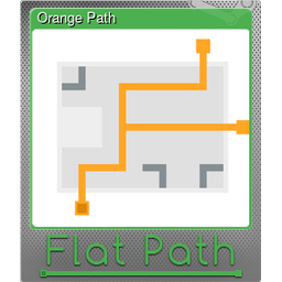 Orange Path (Foil)