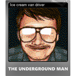 Ice cream van driver (Foil)