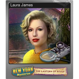 Laura James (Foil Trading Card)