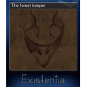 The forest keeper (Trading Card)