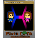 Two is better than one (Foil)