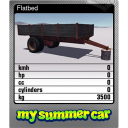 Flatbed (Foil)