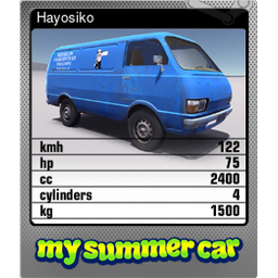 Hayosiko (Foil Trading Card)