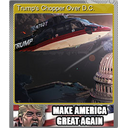 Trumps Chopper Over D.C. (Foil Trading Card)