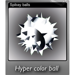 Spikey balls (Foil)