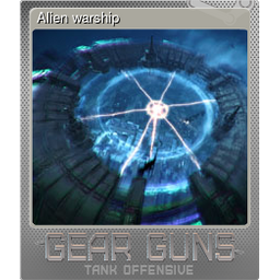 Alien warship (Foil)